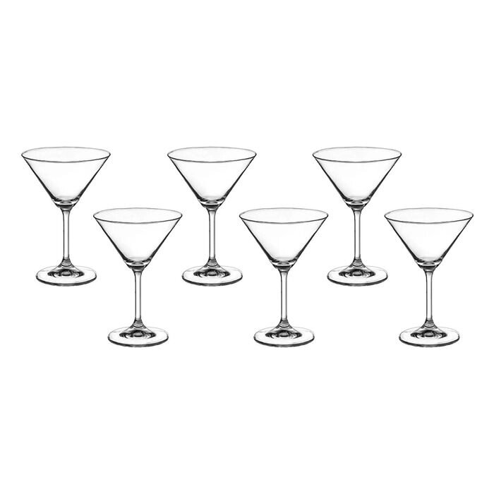 Набор бокалов для мартини "Лара", 6 шт., 210 мл от компании Интернет-гипермаркет «MALL24» - фото 1