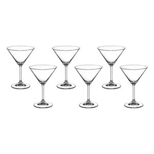 Набор бокалов для мартини "Лара", 6 шт., 210 мл