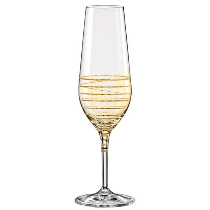 Набор бокалов для шампанского "Аморосо", 200 мл, 2 шт. от компании Интернет-гипермаркет «MALL24» - фото 1