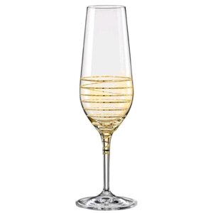 Набор бокалов для шампанского "Аморосо", 200 мл, 2 шт.