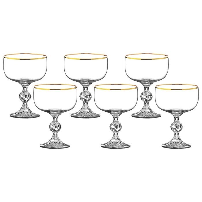 Набор бокалов для шампанского "Клаудия", 200 мл, 6 шт. от компании Интернет-гипермаркет «MALL24» - фото 1