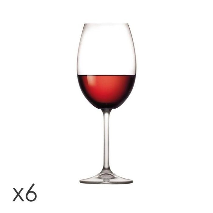 Набор бокалов для вина, 450 мл, 6 шт. от компании Интернет-гипермаркет «MALL24» - фото 1