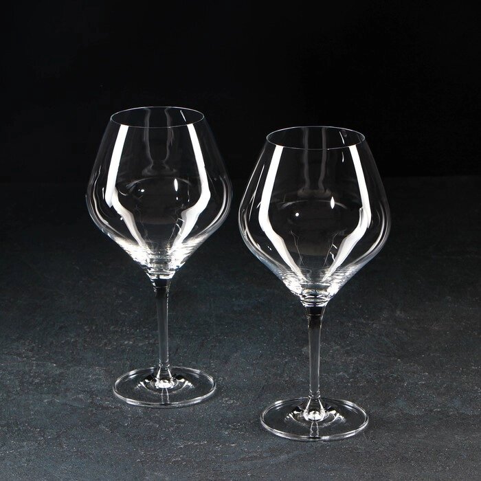 Набор бокалов для вина Bohemia Crystal "Аморосо", 450 мл, 2 шт от компании Интернет-гипермаркет «MALL24» - фото 1