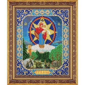 Набор для вышивания бисером "Пресвятая Богородица. Августовская"