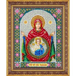 Набор для вышивания бисером "Пресвятая Богородица. Знамение"