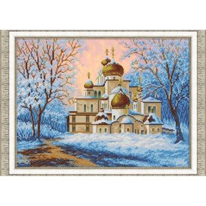 Набор для вышивания бисером "Воскресенский собор Новоиерусалимского монастыря"