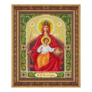 Набор для вышивки бисером "Пресвятая Богородица Державная"
