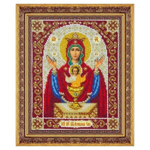 Набор для вышивки бисером "Пресвятая Богородица Неупиваемая чаша"