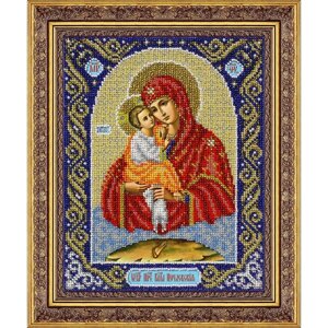 Набор для вышивки бисером "Пресвятая Богородица Почаевская"
