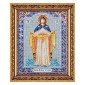 Набор для вышивки бисером "Пресвятая Богородица Покрова"