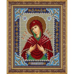 Набор для вышивки бисером "Пресвятая Богородица Семистрельная"