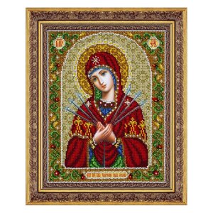 Набор для вышивки бисером "Пресвятая Богородица Умягчение злых сердец"