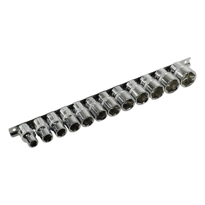 Набор головок торцевых Ombra 912012, на держателе рельс 1/2", 10-24 мм, 12 предметов от компании Интернет-гипермаркет «MALL24» - фото 1