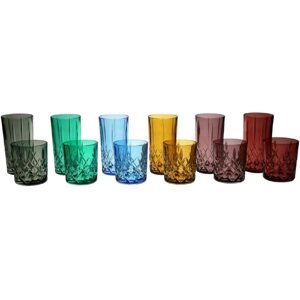 Набор стаканов для воды Brixton Color, 6 шт., 350 мл
