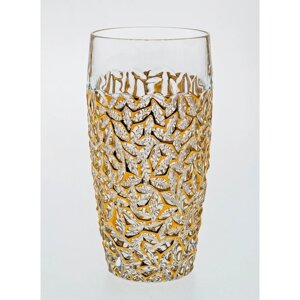 Набор стаканов для воды Nicolette, декор золотой мрамор, 6 шт., 430 мл