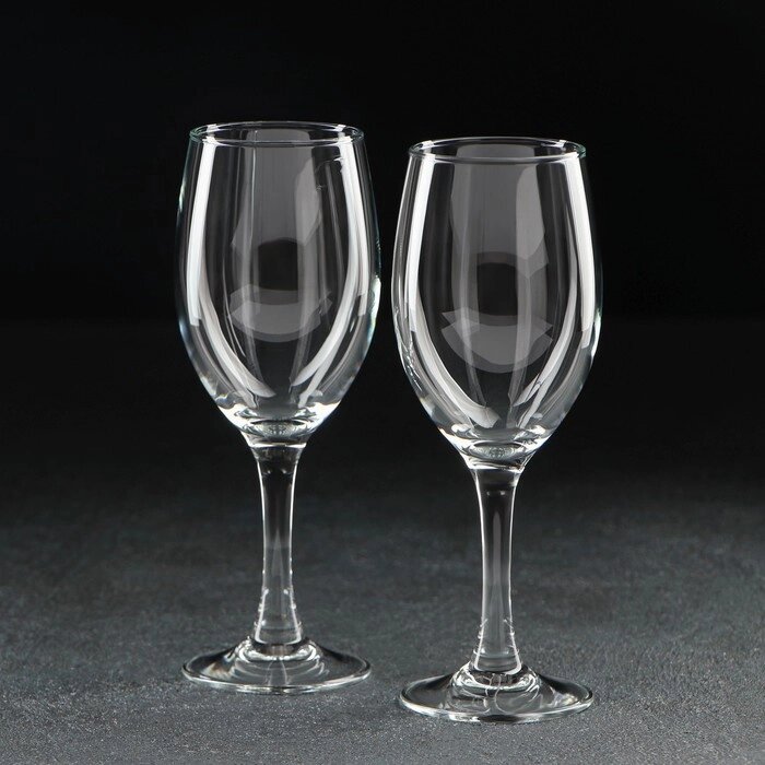 Набор стеклянных бокалов для вина Luminarc RAINDROP, 190 мл, стеклокерамика, 2 шт от компании Интернет-гипермаркет «MALL24» - фото 1