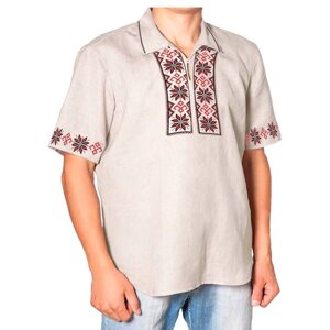 Набор-заготовка для вышивания мужской сорочки "Алатырь", 46-54 размер