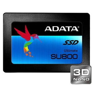 Накопитель SSD A-data ASU800SS-512GT-C SU800, 512гб, SATA III, 2.5"