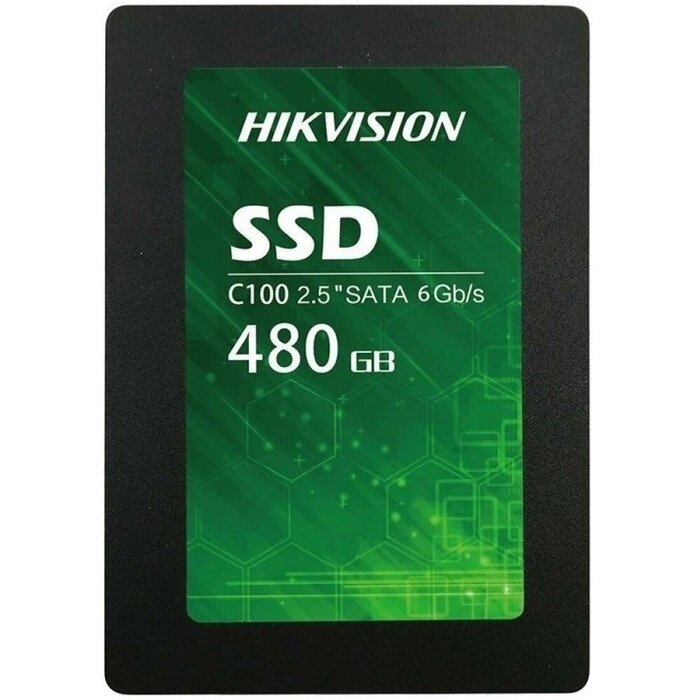 Накопитель SSD Hikvision SATA III 480GB HS-SSD-C100/480G HS-SSD-C100/480G Hiksemi 2.5" от компании Интернет-гипермаркет «MALL24» - фото 1
