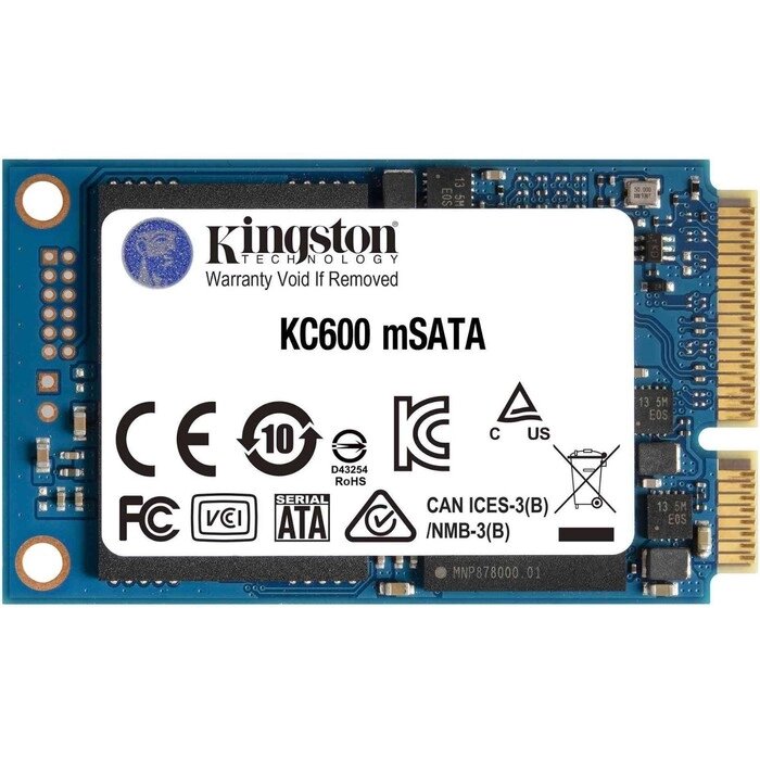 Накопитель SSD Kingston mSATA 256GB SKC600MS/256G KC600 mSATA от компании Интернет-гипермаркет «MALL24» - фото 1