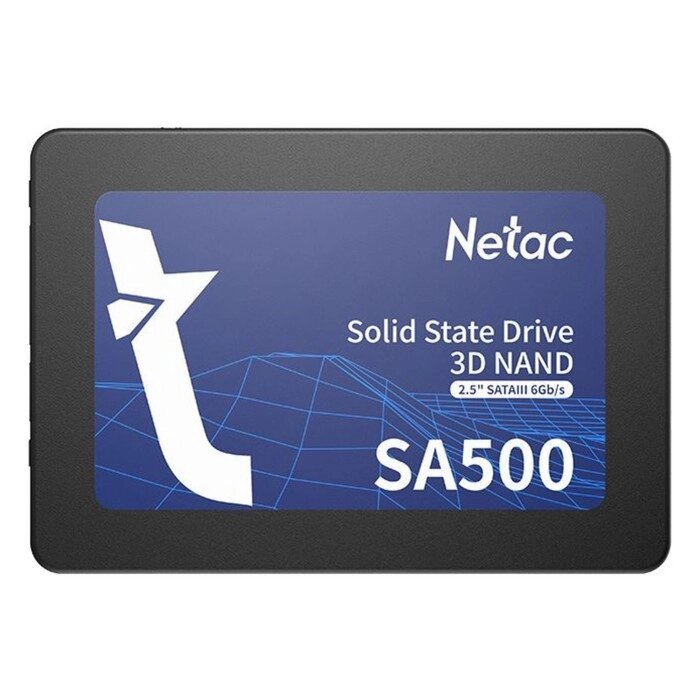 Накопитель SSD Netac SATA III 960GB NT01SA500-960-S3X SA500 2.5" от компании Интернет-гипермаркет «MALL24» - фото 1