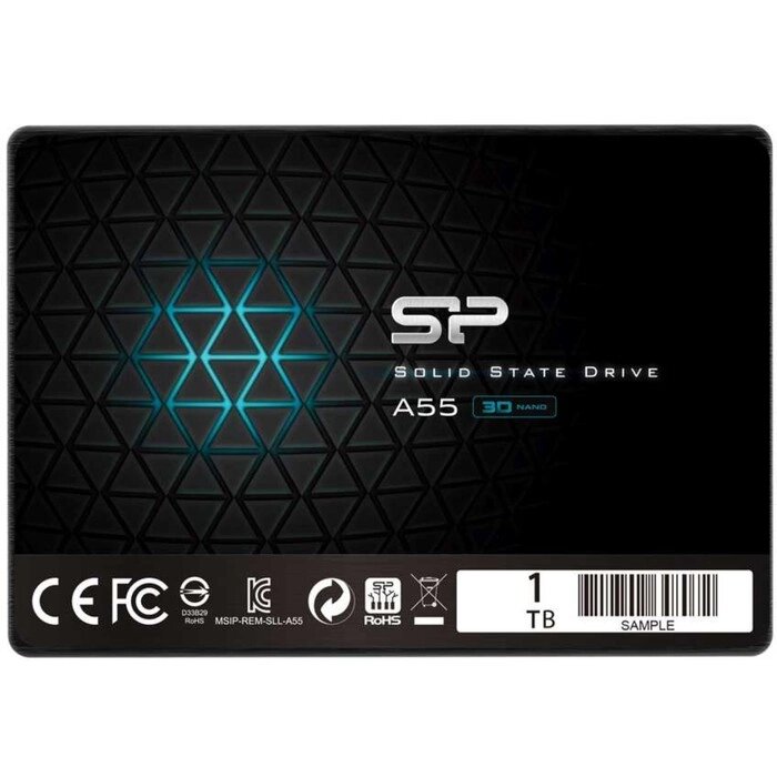 Накопитель SSD Silicon Power SATA III 1TB SP001TBSS3A55S25 Ace A55 2.5" от компании Интернет-гипермаркет «MALL24» - фото 1