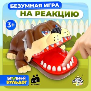 Настольная игра на реакцию и ловкость "Безумный бульдог"