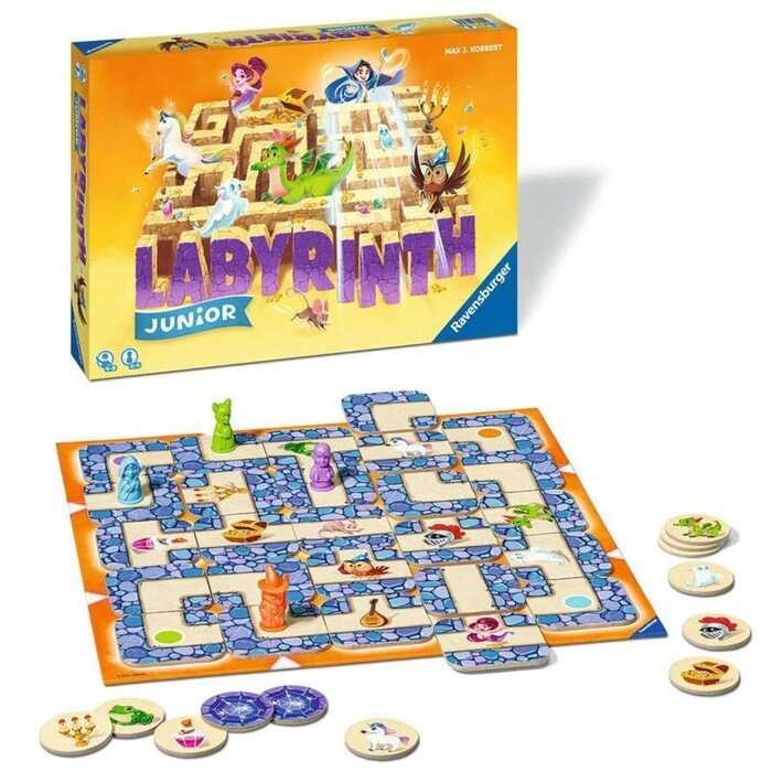 Настольная игра Ravensburger "Лабиринт Юниор". Издание 2022 от компании Интернет-гипермаркет «MALL24» - фото 1