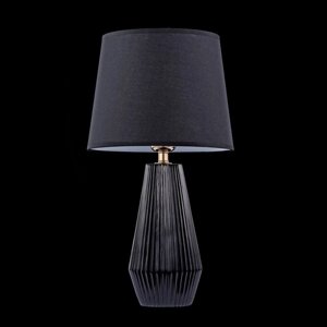 Настольная лампа Calvin Table 1x60Вт E27 черный 24,5x24,5x46см