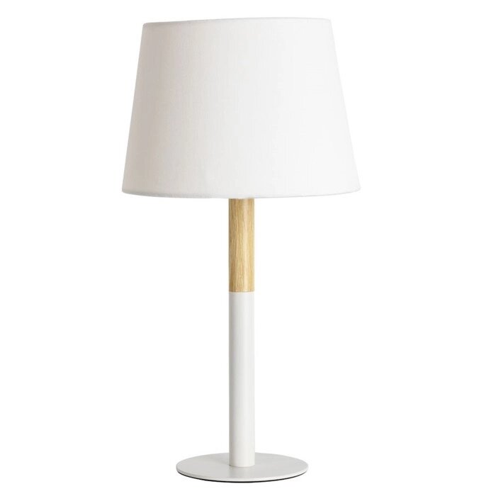 Настольная лампа CONNOR, 1x40Вт E14, цвет белый от компании Интернет-гипермаркет «MALL24» - фото 1