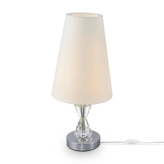 Настольная лампа Florero, 1x40Вт E27, цвет хром от компании Интернет-гипермаркет «MALL24» - фото 1