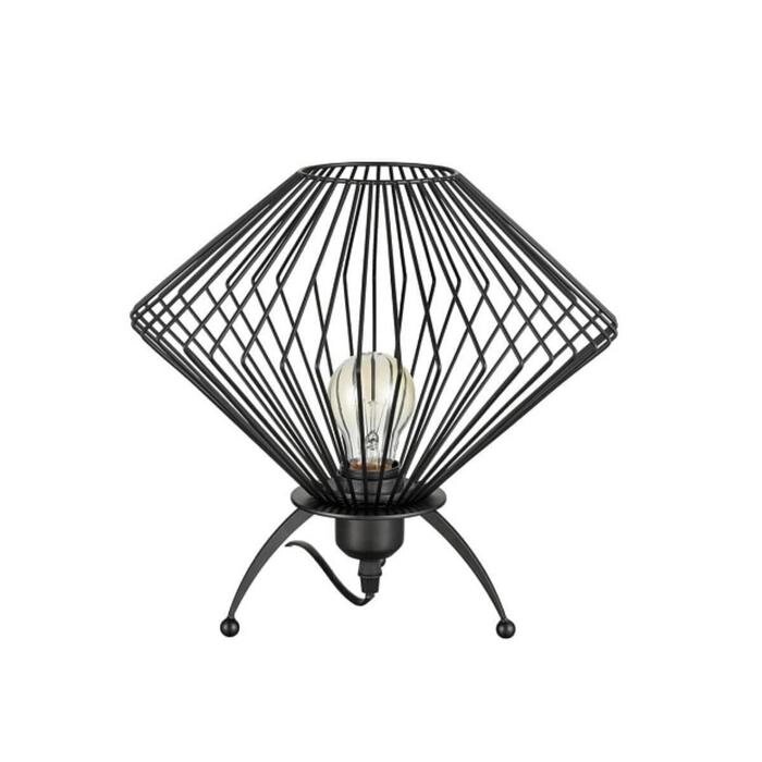 Настольная лампа Gorgon, 1x60Вт E27, цвет чёрный от компании Интернет-гипермаркет «MALL24» - фото 1