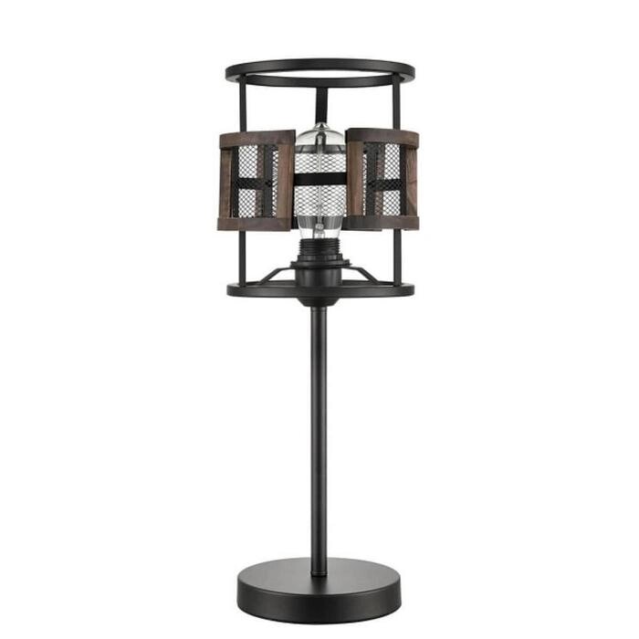 Настольная лампа Legion, 1x60Вт E27  , цвет чёрный от компании Интернет-гипермаркет «MALL24» - фото 1