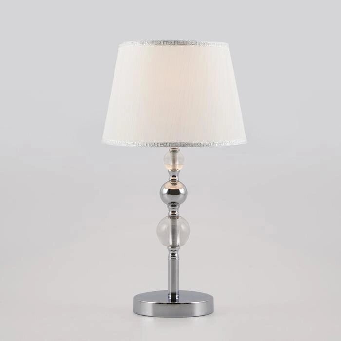 Настольная лампа Sortino, 1x60Вт E27, цвет хром от компании Интернет-гипермаркет «MALL24» - фото 1