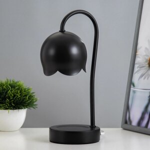 Настольная лампа "Свелл" G9 40Вт черный 11х11х28 см