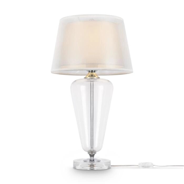 Настольная лампа Verre, 1x40Вт E27, цвет хром от компании Интернет-гипермаркет «MALL24» - фото 1