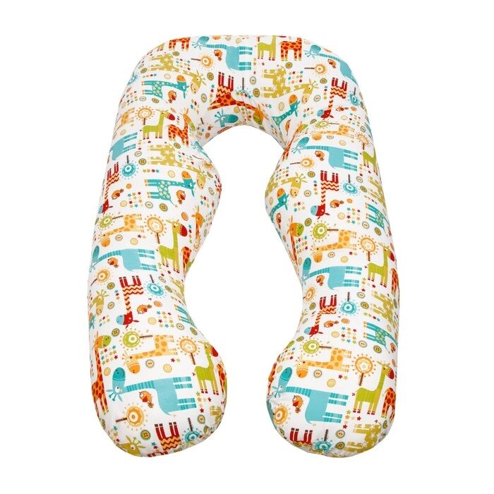 Наволочка к подушке для беременных "Жирафики", размер 340х72 см. от компании Интернет-гипермаркет «MALL24» - фото 1