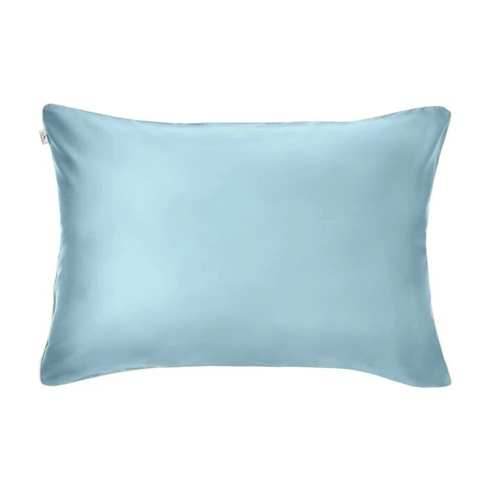 Наволочка Satin Luxe, размер 52х74 см, цвет голубой от компании Интернет-гипермаркет «MALL24» - фото 1