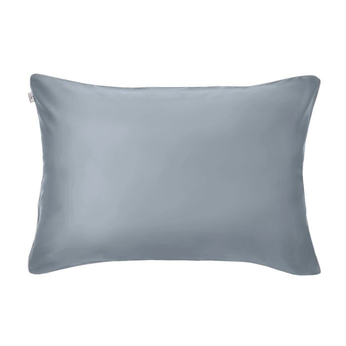 Наволочка Satin Luxe, размер 52x74 см, цвет дымчато-синий от компании Интернет-гипермаркет «MALL24» - фото 1
