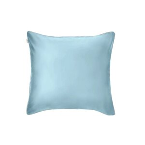 Наволочка Satin Luxe, размер 70х70 см, цвет голубой