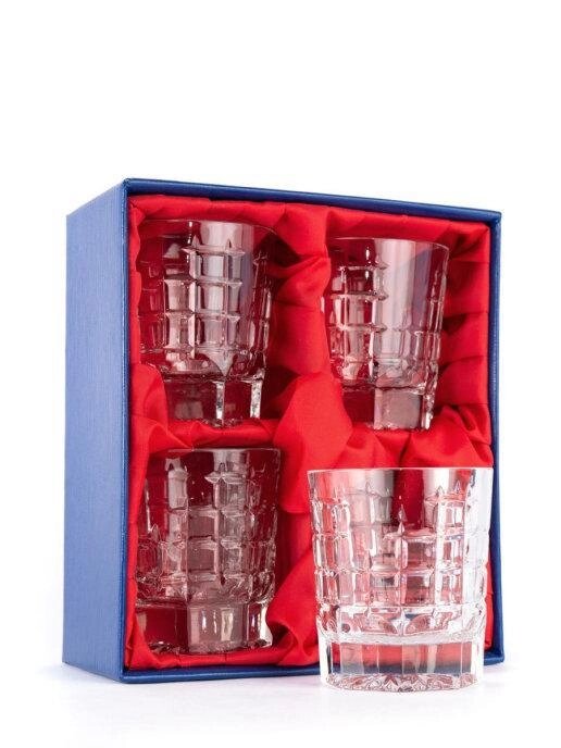 НЕМАН   Хрустальные стаканы для виски, 200 мл, 4 шт от компании Интернет-гипермаркет «MALL24» - фото 1