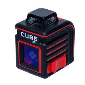 Нивелир лазерный ADA Cube 360 Basic Edition, 2 луча, 20/70м, 3мм/10м, 1/4"
