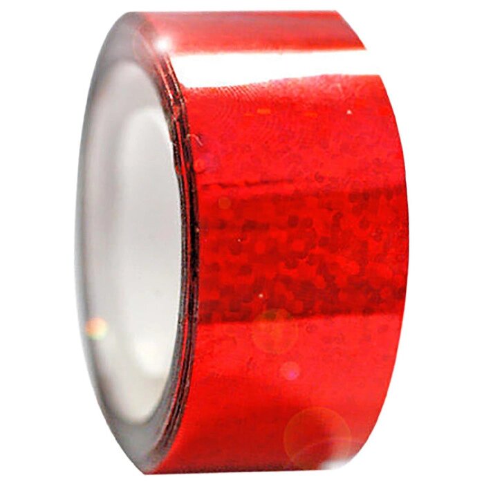 Обмотка для гимнастических булав и обручей Diamond клейкая, цвет красный металлик от компании Интернет-гипермаркет «MALL24» - фото 1