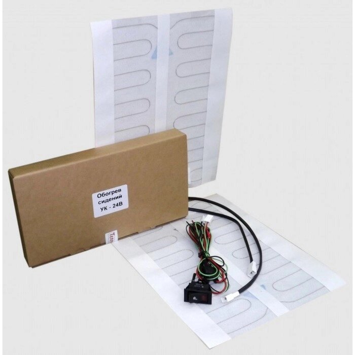 Обогрев сиденья "Емеля" УК-24, установочный комплект на одно сиденье от компании Интернет-гипермаркет «MALL24» - фото 1