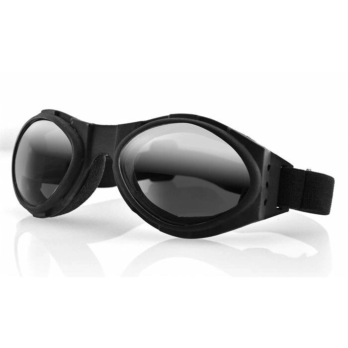 Очки Bugeye чёрные с зеркальными линзами от компании Интернет-гипермаркет «MALL24» - фото 1