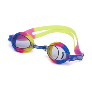 Очки для плавания Atemi S302, детские, PVC/силикон, цвет разноцветный