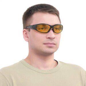 Очки солнцезащитные водительские "Мастер К. 4 х 14 см