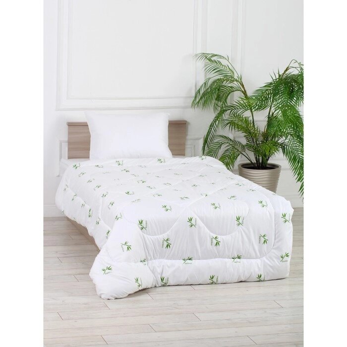 Одеяло 1,5 сп. "Бамбук", размер 140x205 см. от компании Интернет-гипермаркет «MALL24» - фото 1