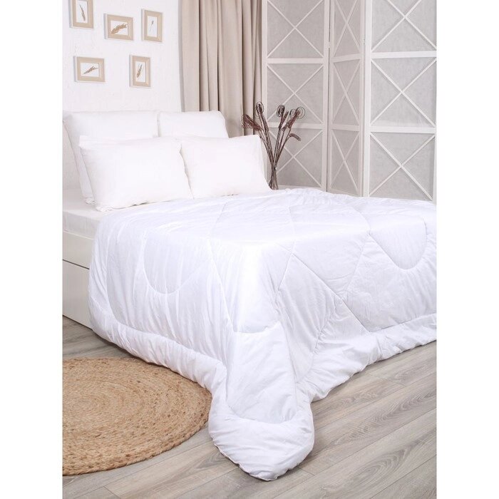 Одеяло 1,5 сп с карбоновой нитью, размер 140x205 см от компании Интернет-гипермаркет «MALL24» - фото 1