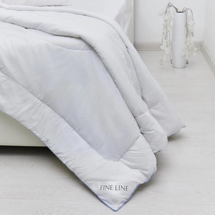 Одеяло Fine Line, размер 170х205 см, лебяжий пух от компании Интернет-гипермаркет «MALL24» - фото 1